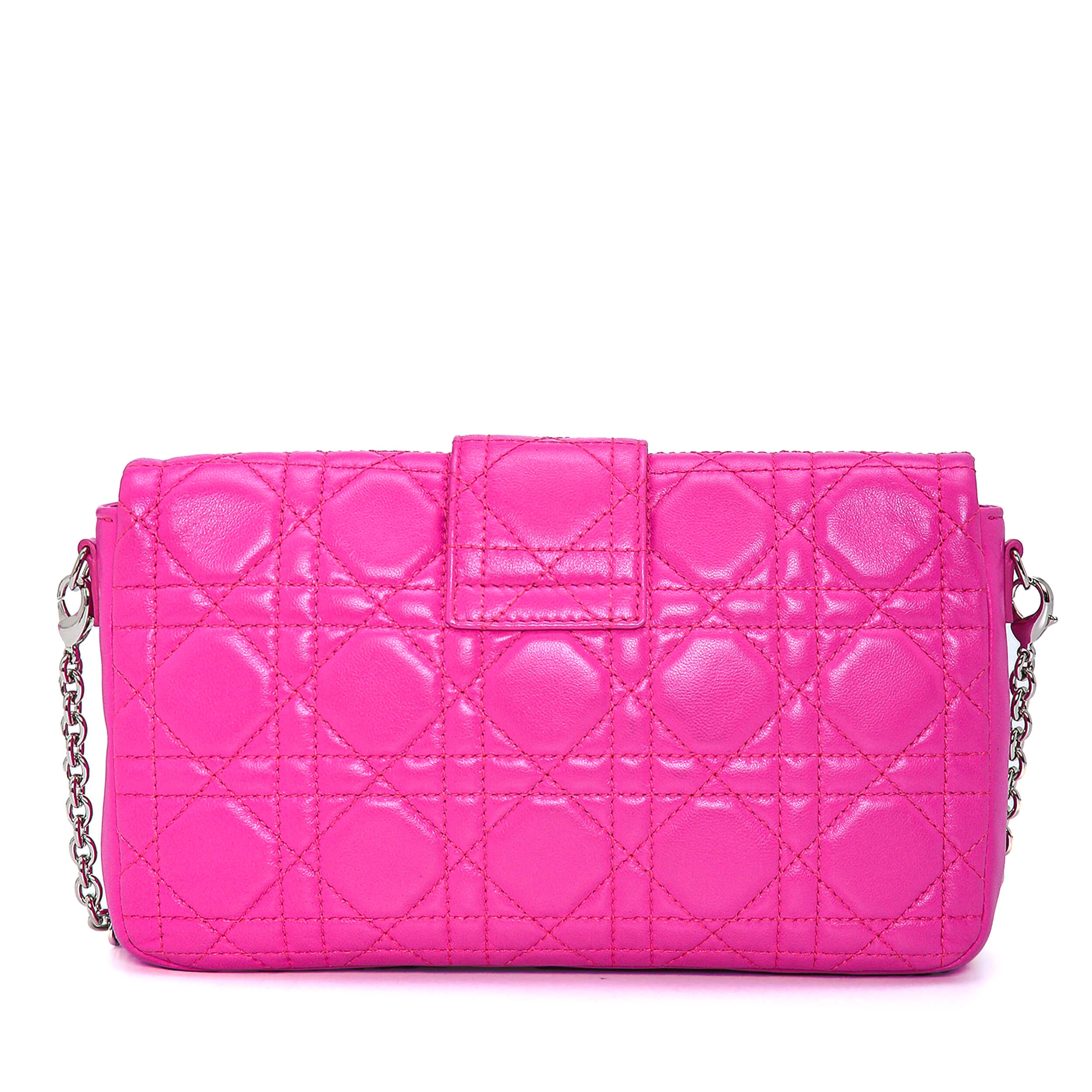 Christian Dior - Pink Cannage Leather Miss Dior Bag 